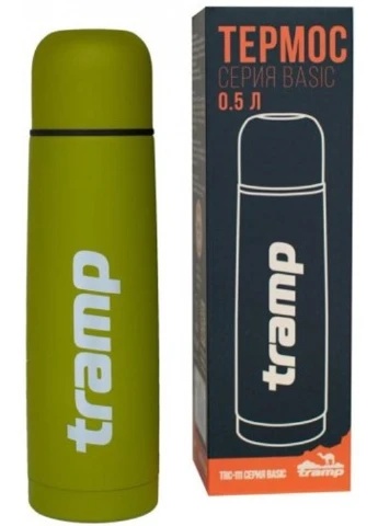 Термос Basic 0,5 л оливковый Tramp (252744890)