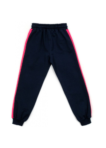 Комбинированный демисезонный спортивный костюм с сердцем (s-703-140g-blue) Joi