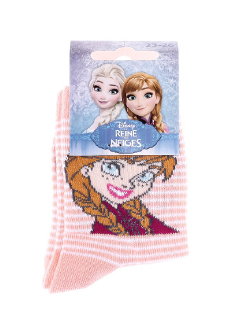 Шкарпетки Frozen Elsa 23-26 light pink 43890747-1 Disney (254670657)