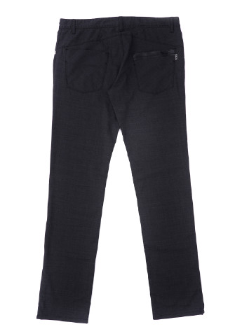 Темно-серые кэжуал демисезонные прямые брюки C'N'C