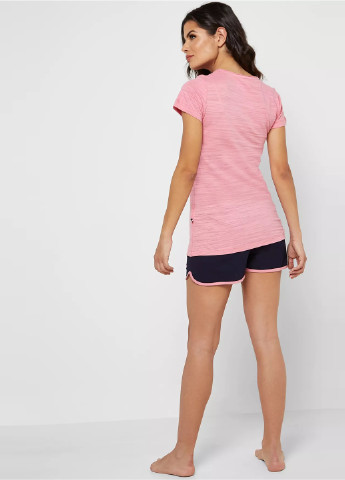 Светло-розовый демисезонный комплект (футболка, шорты) U.S. Polo Assn.