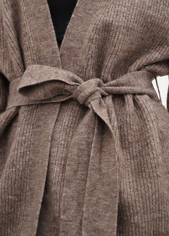 Серо-коричневый демисезонный кардиган H&M