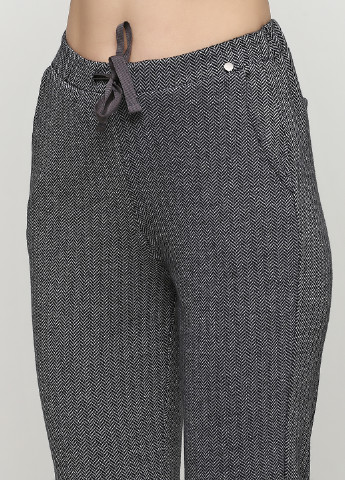 Костюм (джемпер, брюки) Verse брючный абстрактный серый кэжуал хлопок, полиэстер, вискоза
