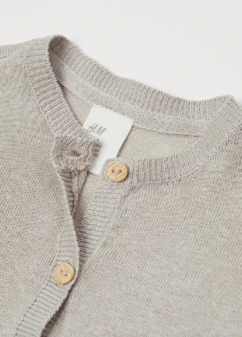 Кардиган,сірий, H&M (255192837)