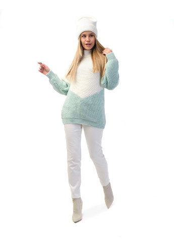 М'ятний зимовий светр SVTR