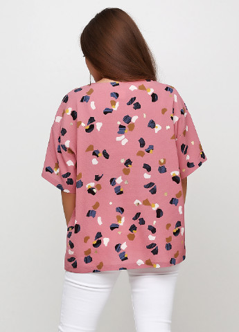 Розовая летняя блуза Saint Tropez