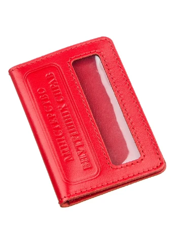 Шкіряна обкладинка на водійські документи 10х7х0,5 см Shvigel (253174483)