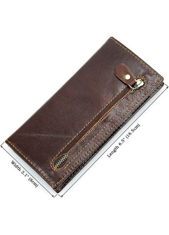 Чоловік шкіряний гаманець 8х16,5 см Vintage (229460665)