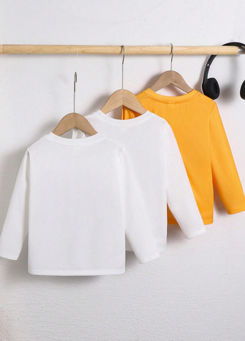 Разноцветный демисезонный кэжуал лонгслив SHEIN с рисунком