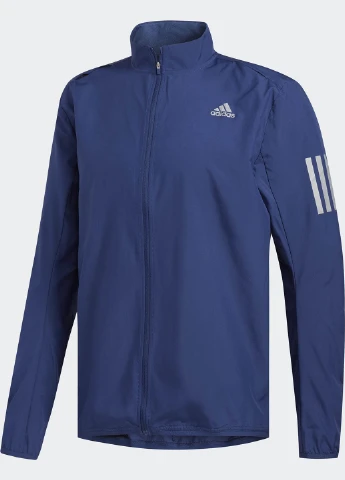 Синя демісезонна вітровка adidas