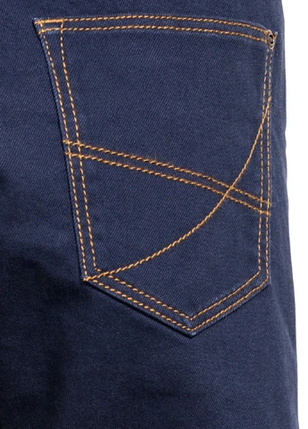 Темно-синие демисезонные прямые джинсы H&M