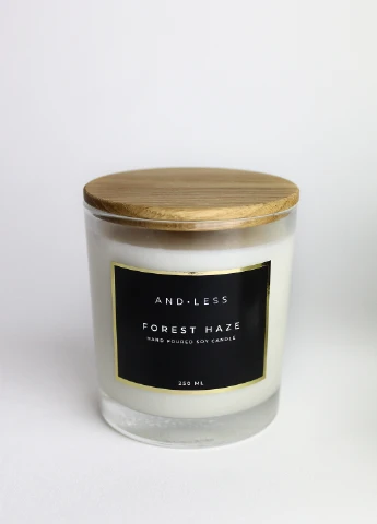 Ароматическая соевая свеча "Лесная Дымка" Andless Aroma Soy Candle Forest Haze (254797735)
