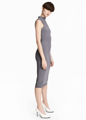 Сіра кежуал плаття, сукня сукня-майка H&M однотонна