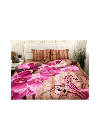 Постільна білизна Руно 20-1315 Fuchsia сатин набивний євро (845.137К_20-1315Fuchsia) Руно (254013657)