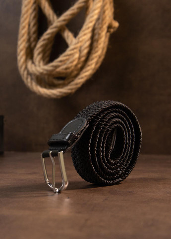 Текстильный женский ремень классика 20546 Черный Vintage (235781291)