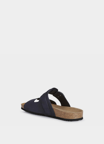 Темно-синие кэжуал шлепанцы Geox