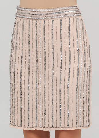 Пудровая кэжуал однотонная юбка True Decadence карандаш