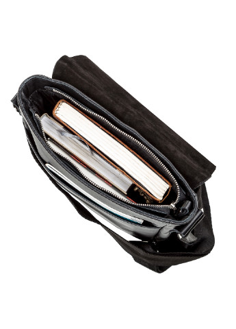 Чоловіча шкіряна сумка 24х26х8 см Shvigel (229460996)