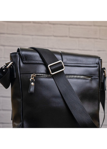 Чоловіча шкіряна сумка 24х26х8 см Shvigel (229460996)