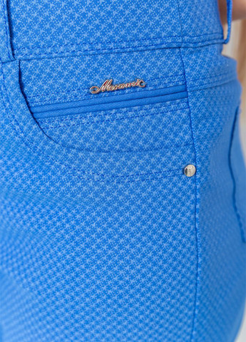 Синие кэжуал демисезонные прямые брюки Ager