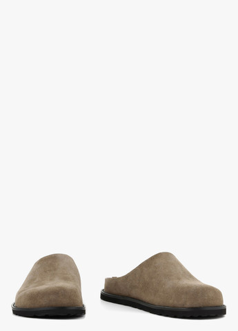 Хаки сабо Le'BERDES без каблука