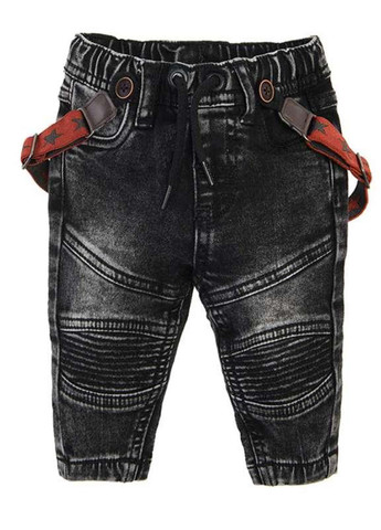 Темно-серые демисезонные зауженные джинсы Cool Club