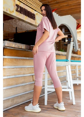 Спортивный костюм 173-3 64 Розовый N.N.C.Fashion (223458362)