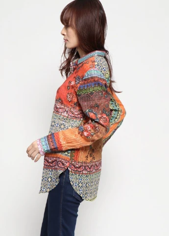 Комбінована блуза Desigual