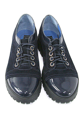 Mila Туфли синий з натуральная замша, — демисезон (360976384)