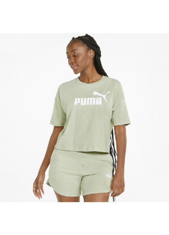 Футболка Essentials Logo Cropped Women's Tee Puma (253506092)