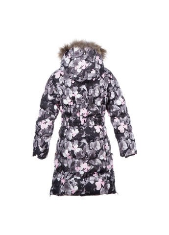 Сіре зимнє Пальто-пуховик YASMINE Huppa