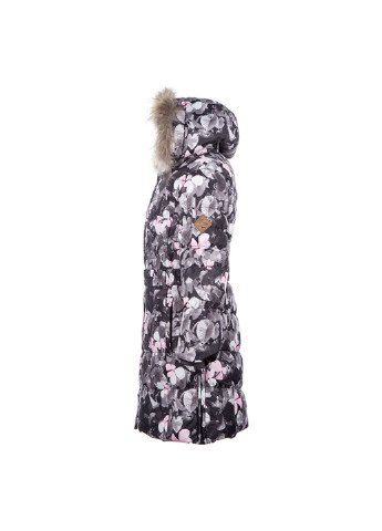 Сіре зимнє Пальто-пуховик YASMINE Huppa