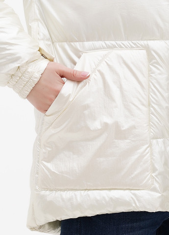 Белая демисезонная куртка EMIN