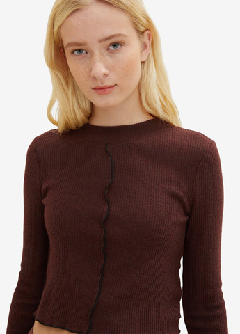 Темно-коричневый демисезонный джемпер джемпер Tom Tailor