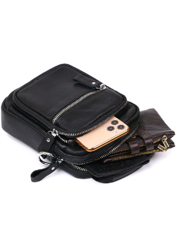 Чоловіча шкіряна сумка 15х19х7 см Vintage (253491027)