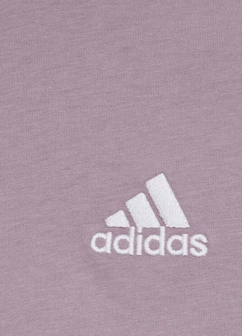 Розовая футболка adidas
