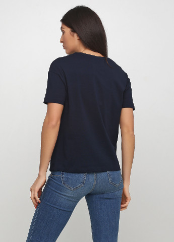 Темно-синяя летняя футболка Madoc Jeans