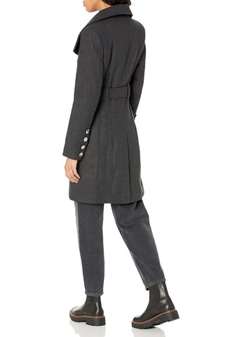 Графитовое демисезонное Пальто двубортное Guess