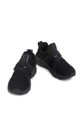 Черные демисезонные кросівки wp40-9666z Sprandi