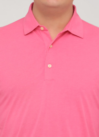 Розовая футболка-поло для мужчин Greg Norman однотонная
