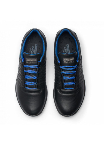 Черные демисезонные кожаные кроссовки 42811-a68 Grisport
