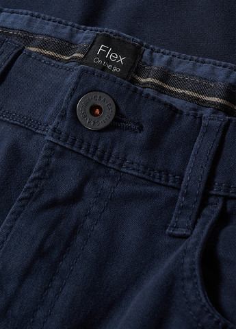 Темно-синие кэжуал демисезонные чиносы брюки C&A