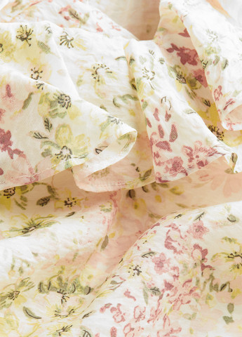 Комбінована кежуал сукня H&M з квітковим принтом