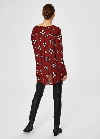 Темно-червона блуза Selected Femme