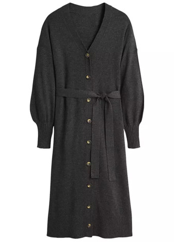 Темно-серое кэжуал платье Boden однотонное