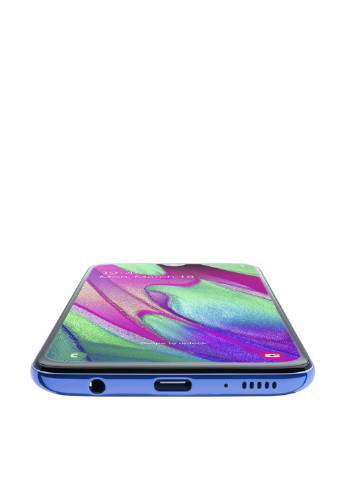 Смартфон Galaxy A40 4 / 64GB Blue (SM-A405FZBDSEK) Samsung Galaxy A40 4/64GB Blue (SM-A405FZBDSEK) синій