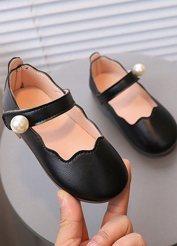 Черные туфли без каблука SHEIN