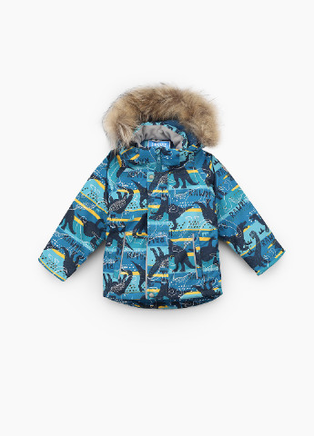 Бирюзовая зимняя куртка Snowgenius