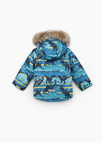 Бирюзовая зимняя куртка Snowgenius