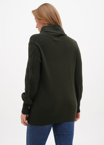 Темно-зеленый демисезонный свитер Anne